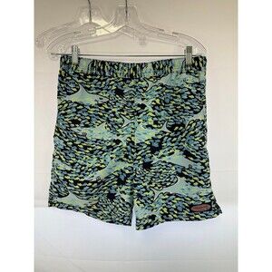 Vineyard Vines Big Boys Swim Trunks Size Medium (12-14) Sharks Fish